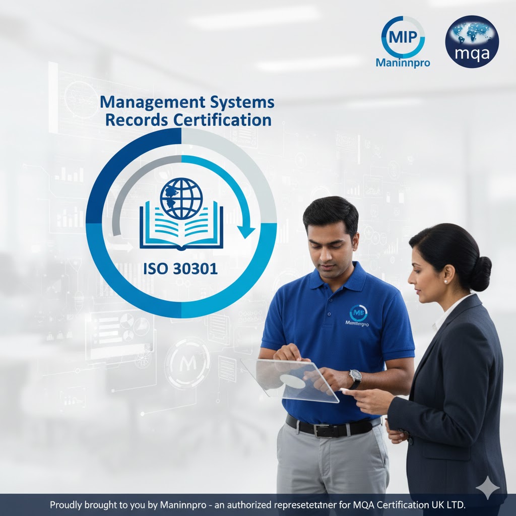 Management Systems Records ISO Certification 39301